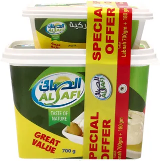 الصافي لبنة تركية 700 جم + لبنة تركية 180 جم
