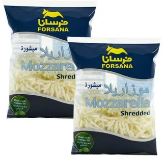 فرسانا جبنة موزاريلا مبشورة 2X200 جم