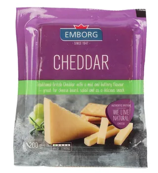 Emborg Cheddar Cheese 200G