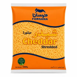 فرسانا جبنة شيدر مبشورة 1 كجم