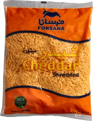 فرسانا جبنة شيدر مبشورة 1 كجم