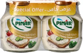 بينار جبنة شيدر قابلة للدهن 2X500 جم