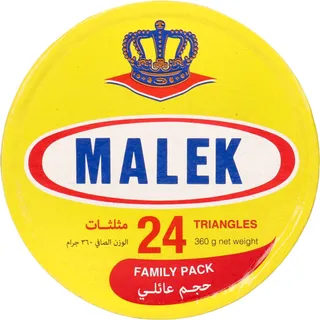 مالك جبنة مثلثات 360 جم
