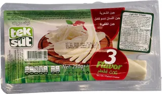 Tek Sut 3 Flavor Plaited String Cheese, 250g