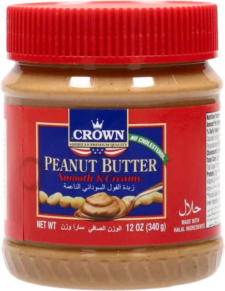 Crown Smooth & Creamy Peanut Butter 340G