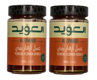 العويد عسل يمني دوعني جبلي 500X2 جم