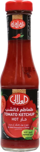 العلالي كاتشب حار 340 جم