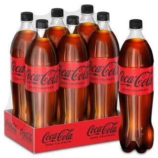 Coca Cola Zero Bottle 6X1.25Ml