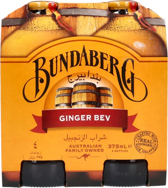 بندابيرج مشروب الزنجبيل 375X4 مل