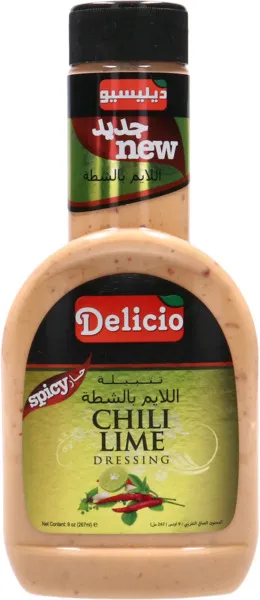 Delicio Spicy Chili Lime Dressing 267Ml