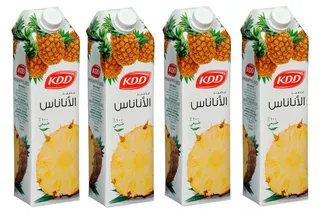 كي دي دي عصير أناناس 1X4 لتر