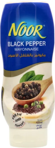 Noor Black Pepper Mayonnaise 425ml