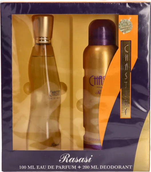 الرصاصي تشاستيتي عطر 100 مل + تشاستيتي بخاخ معطر للجسم 200 مل