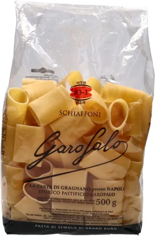Garofalo Pasta No 83-1 Schiaffoni Dry Pasta 500G