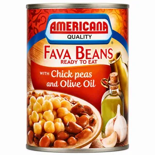 Americana Fava Beans With Chickpeas & Olive Oil 400G