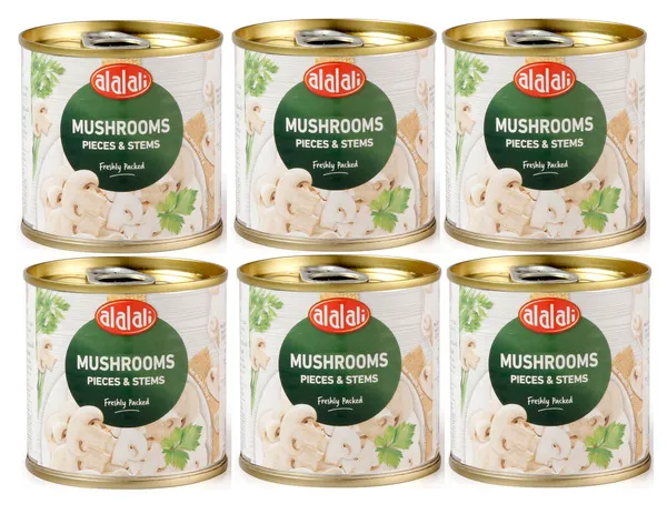 Al Alali Mushroom Pieces & Stems 6X200G