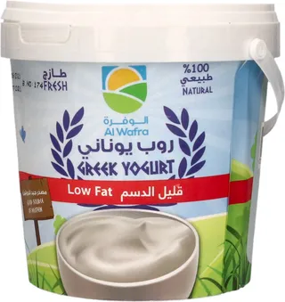 الوفرة زبادي يوناني قليل الدسم طازج 1 كجم
