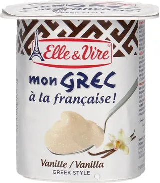 Elle & Vire Vanilla Greek Style Yoghurt
