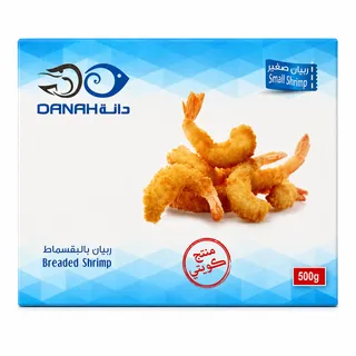 دانة روبيان صغير بالبقصمات 500 جم