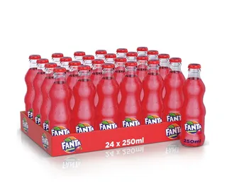 فانتا مشروب غازي بنكهة فراولة 24X250 مل