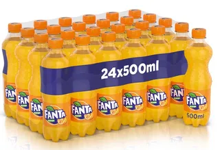 فانتا مشروب غازي بنكهة البرتقال 500X24 مل