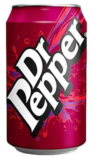 Dr Pepper Soda Can 330Ml