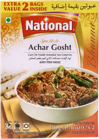 National Achar Gosht Masala 2X50G