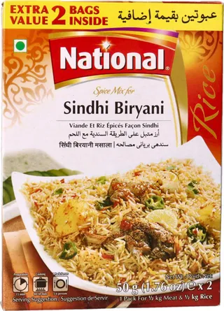 National Sindhi Biryani Masala 2X50G