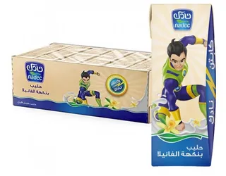 Nadec Captain Nadec Vanilla Flavored Milk 18X125Ml
