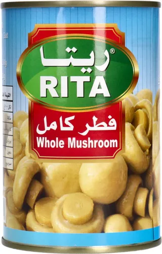 Rita Whole Mushrooms 400G