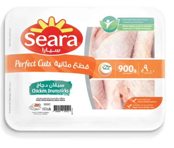 سيارا سيقان دجاج قطع مثالية مفردة 900 جم