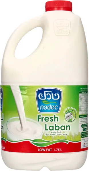 نادك لبن طازج قليل الدسم 1.75 لتر
