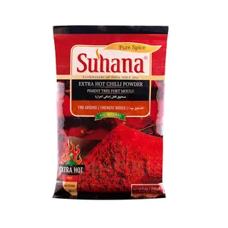 Suhana Extra Hot Chilli Powder 200 G