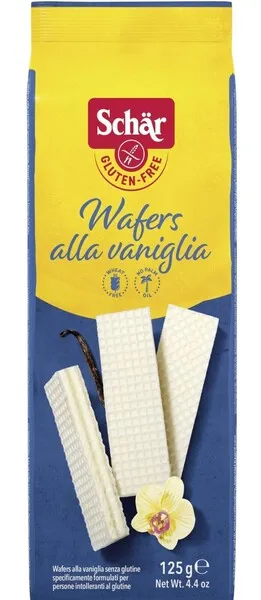 Schar Vanilla Wafer 125G