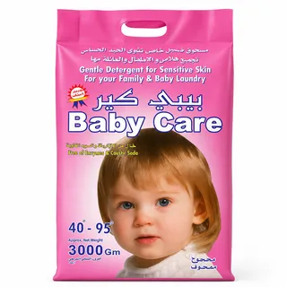 Baby Care Gentle Powder Laundry Detergent 3kg