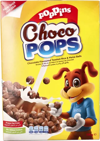 Poppins Choco Pops Cereal 350G