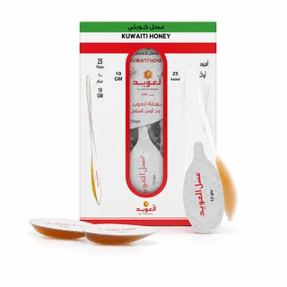 العويد ملاعق عسل كويتي 10X25 جم