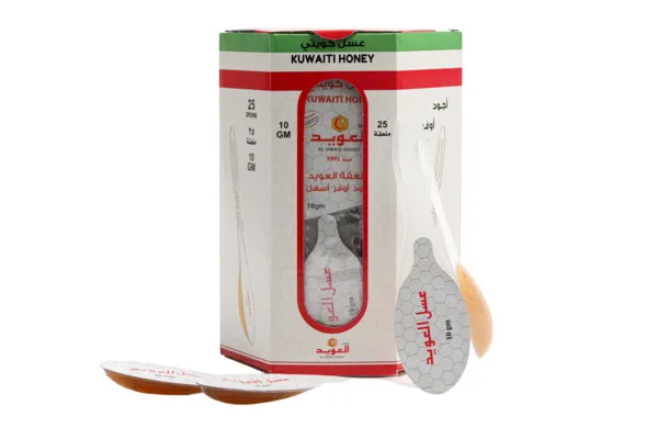 العويد ملاعق عسل كويتي 10X25 جم