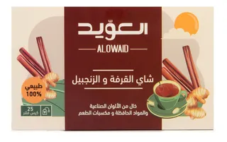 العويد شاي القرفة بالزنجبيل 25 فتلة
