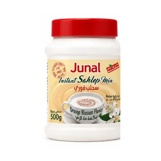 Junal Orange Blossom Flavored Instant Sahlep Mix 500G