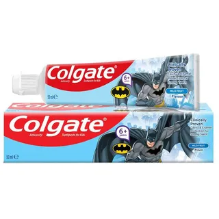 Colgate Batman Mild Fruit Flavor Toothpaste For Kids 6+ Years 50Ml