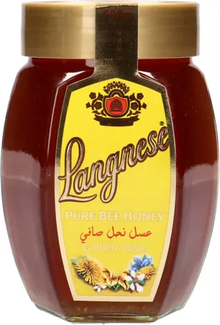 Langnese Golden Clear Pure Bee Honey 500g