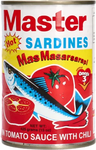 Master Sardines In Tomato Sauce With Chili 425G