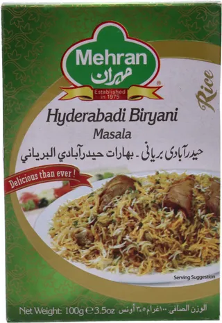 Mehran Hyderabadi Biryani Masala 100G