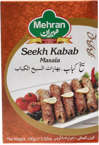 Mehran Seekh Kabab Masala 100G