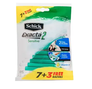 شيك إكزاكتا2 شفرات للحلاقة 7 قطع +3