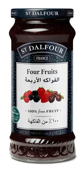 St. Dalfour Four Fruits Jam 500G