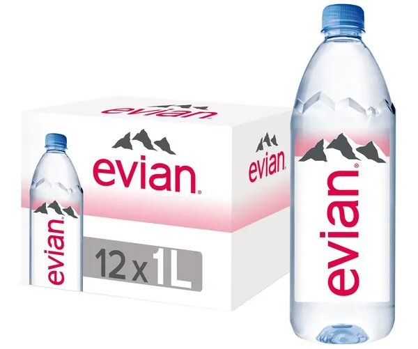 إفيان مياه معدنية طبيعية 1X12 لتر