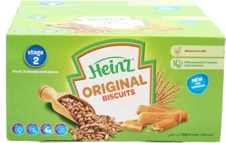 Heinz Stage 2 (9+ Months) Original Biscuits 720G