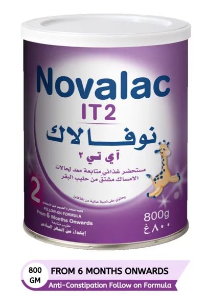 Novalac IT2 Anti-Constipation Follow On Formula Milk Powder (6+ Months) 800G